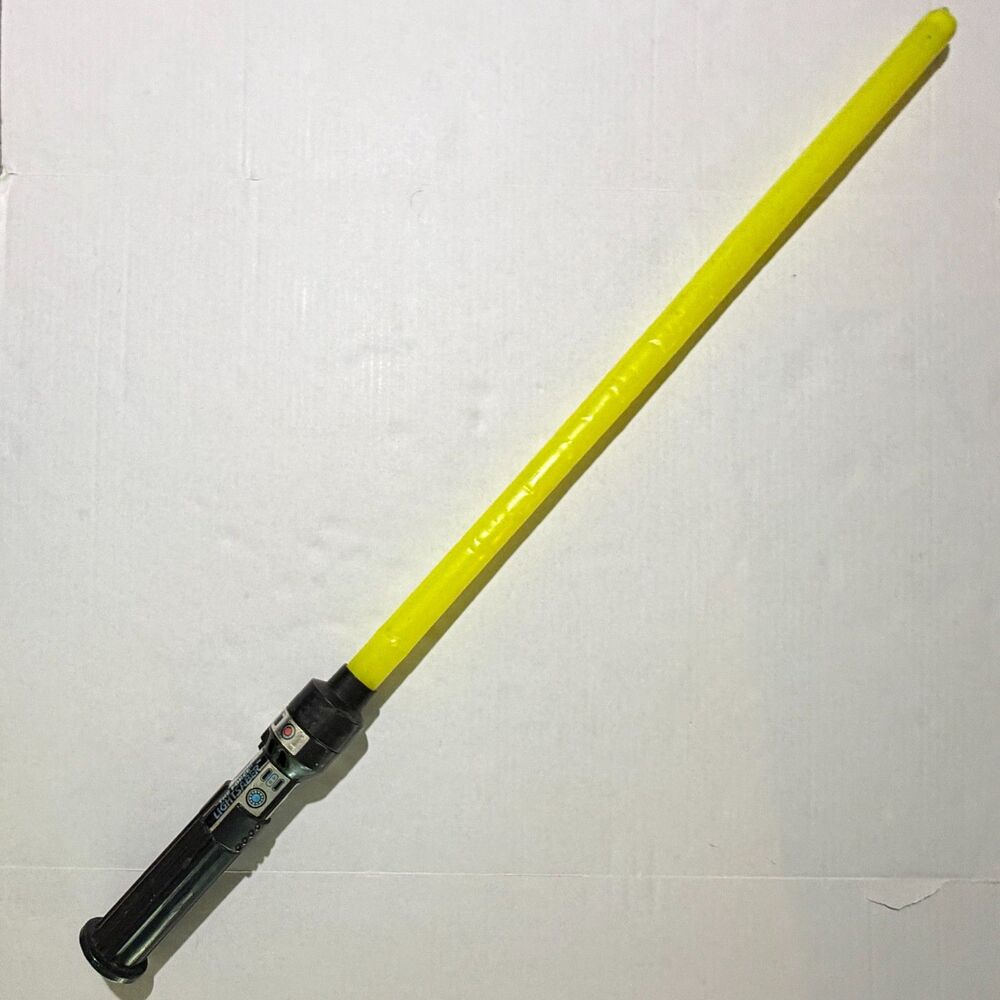 VTG 1980 Kenner Star Wars The Empire Strikes Back "The Force" Lightsaber YELLOW
